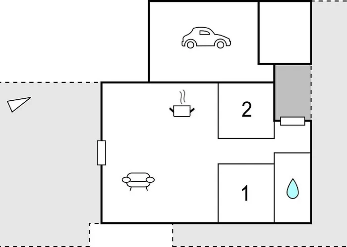 Lovely In Bjert With Kitchen Tatil Evi *